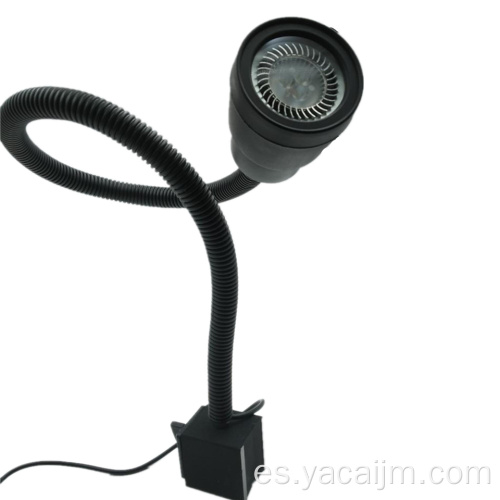 Lámpara de trabajo de trabajo flexible/lámpara de cuello de cabello LED para la base magnética de la máquina herramienta de NC 12V/24V/220V